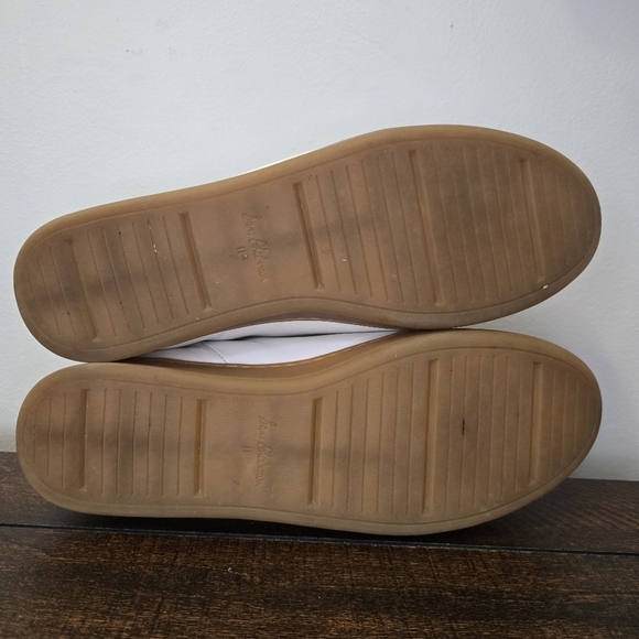 Sam Edelman Jo White Round Toe Breathable Slip On Triple Strap Low Top Size 11 - Picture 11 of 12